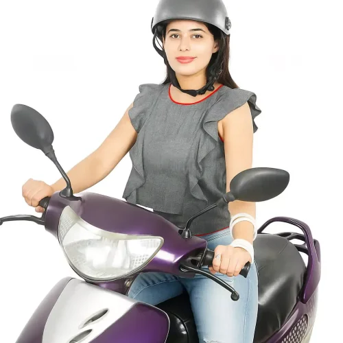 Scooty with girl